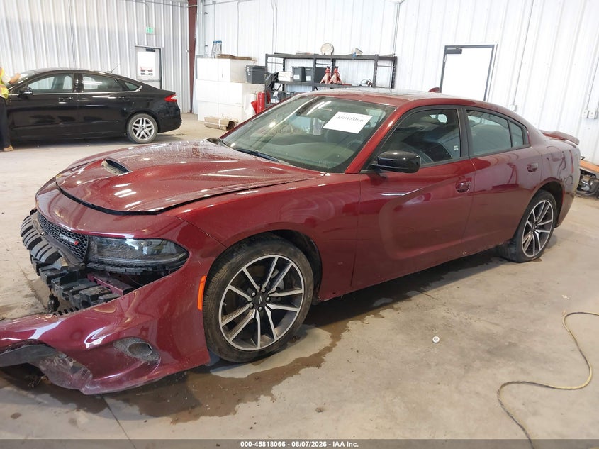 Vin: 2c3cdxhgxph576717, lot: 46316947, dodge charger gt 20232