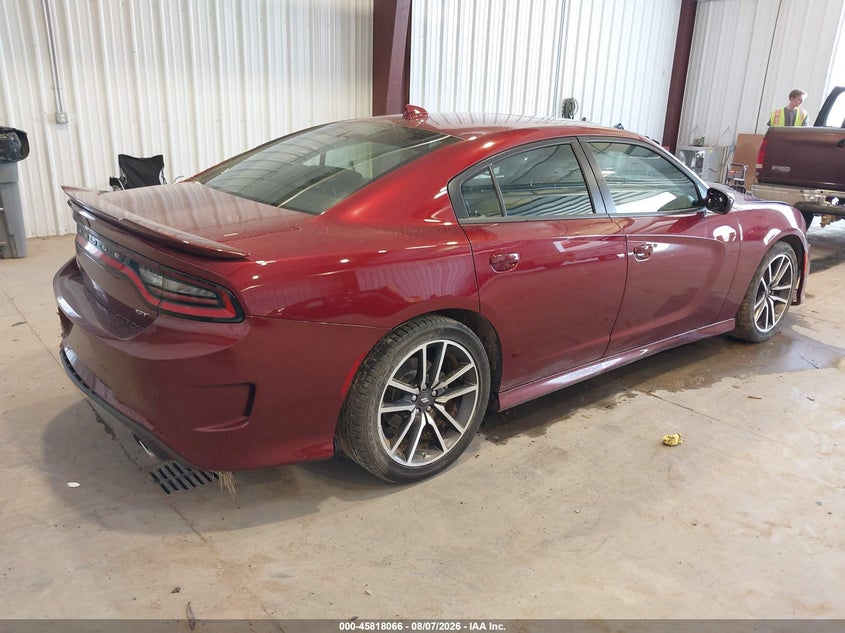 Vin: 2c3cdxhgxph576717, lot: 46316947, dodge charger gt 20234