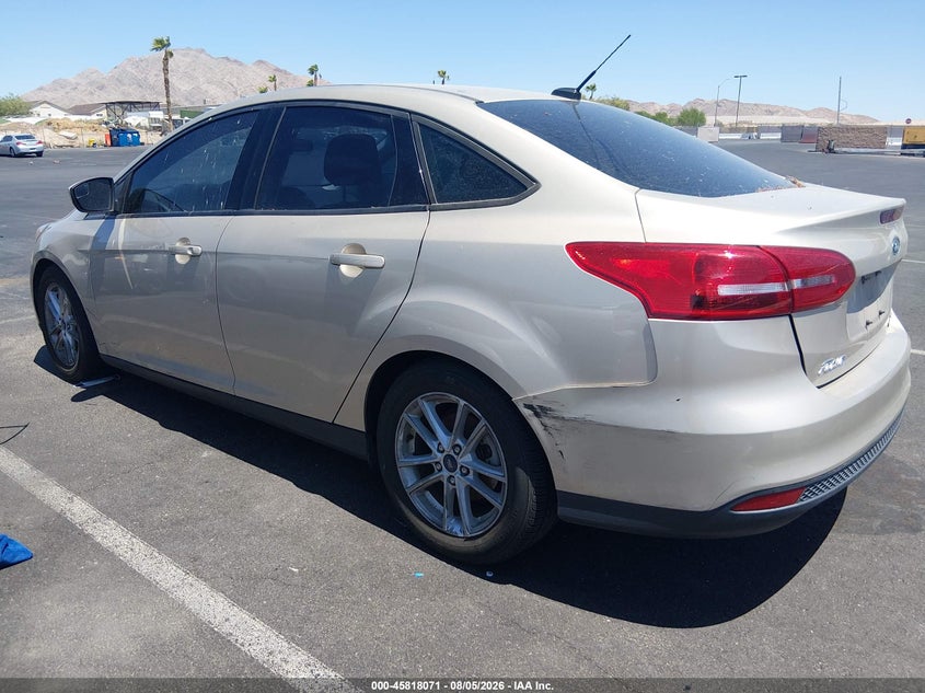 Vin: 1fadp3fe3jl304091, lot: 46316952, ford focus se 20183