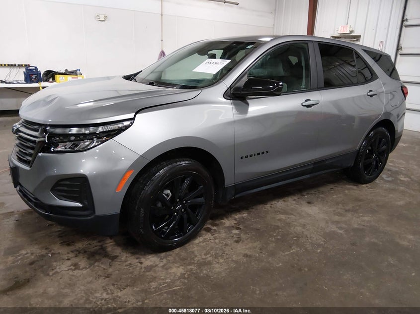 2024 Chevrolet Equinox, Front End, IAAI, VIN 3GNAXSEG0RL158279 — photo 2