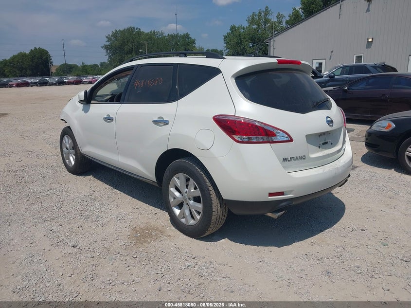 Vin: jn8az1mu0ew422338, lot: 46316961, nissan murano sv 20143