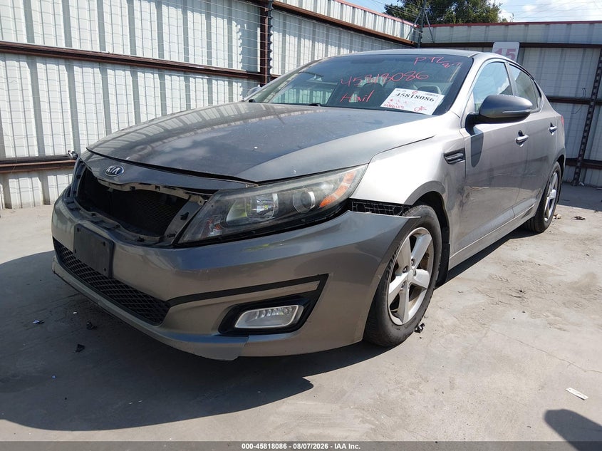 Vin: 5xxgm4a71eg343136, lot: 46316967, kia optima lx 20142