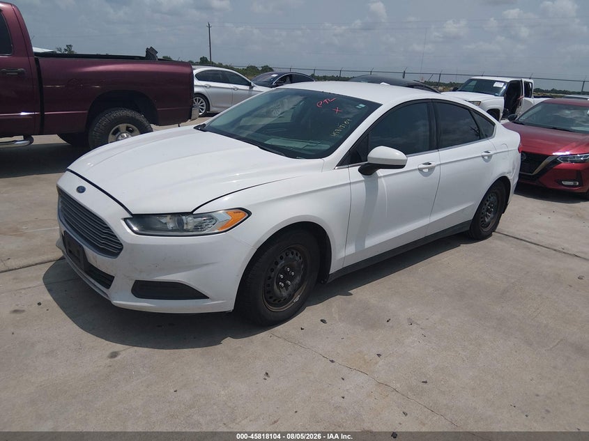 Vin: 3fa6p0g79er259740, lot: 46316985, ford fusion s 20142