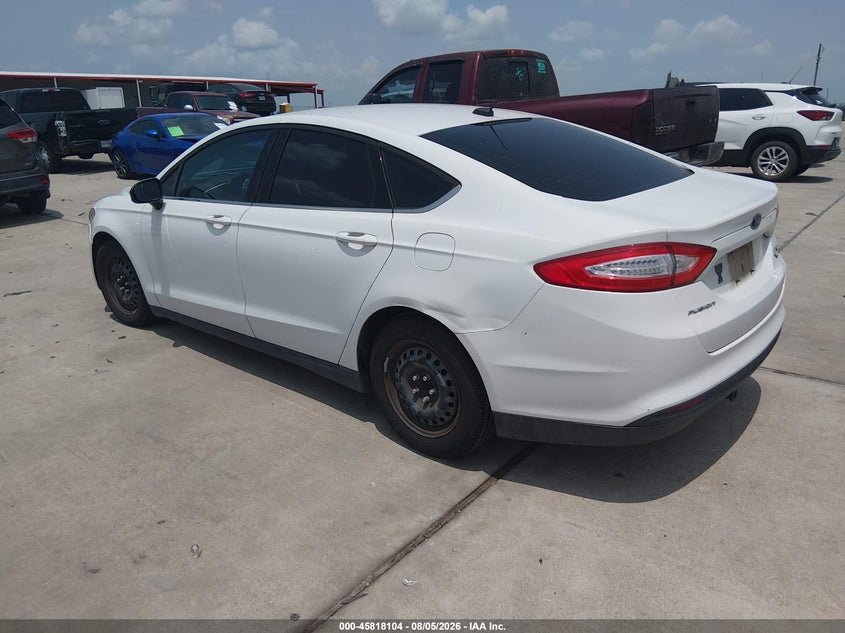 Vin: 3fa6p0g79er259740, lot: 46316985, ford fusion s 20143