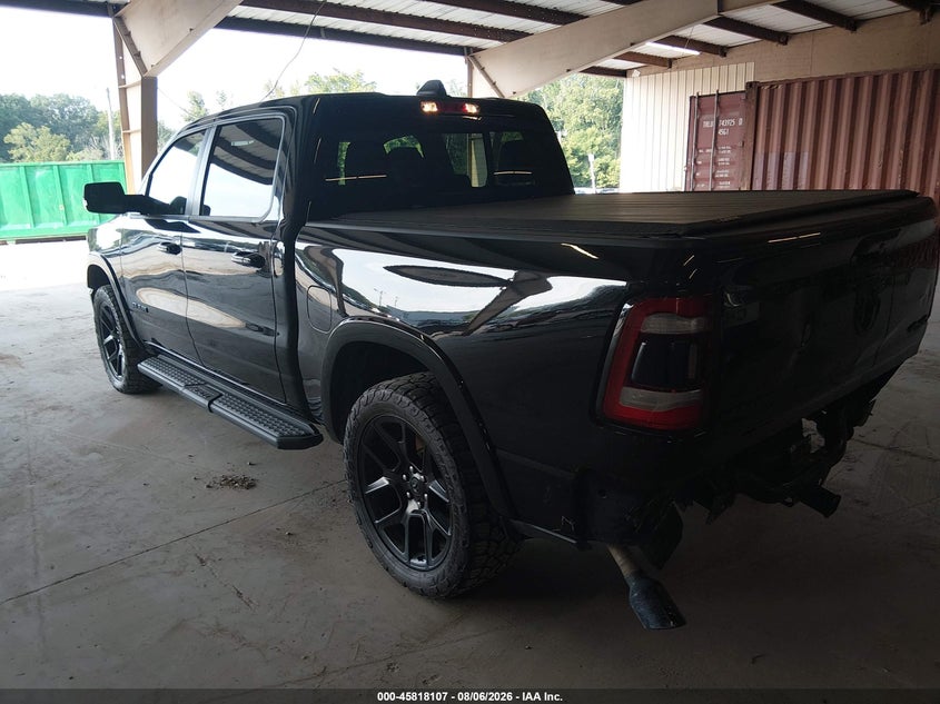 Vin: 1c6srfjt4mn554071, lot: 46316988, ram 1500 laramie  4x4 5'7 box 20213