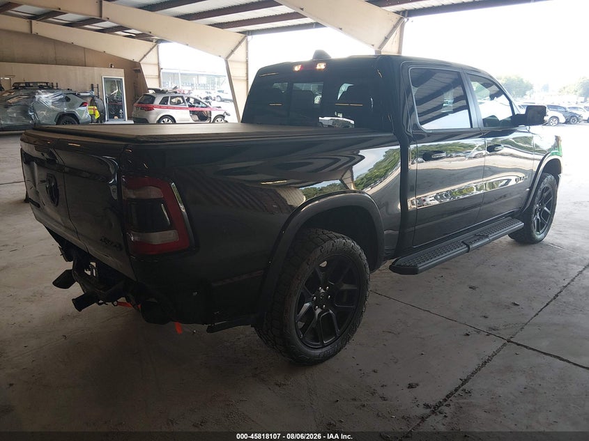 Vin: 1c6srfjt4mn554071, lot: 46316988, ram 1500 laramie  4x4 5'7 box 20214