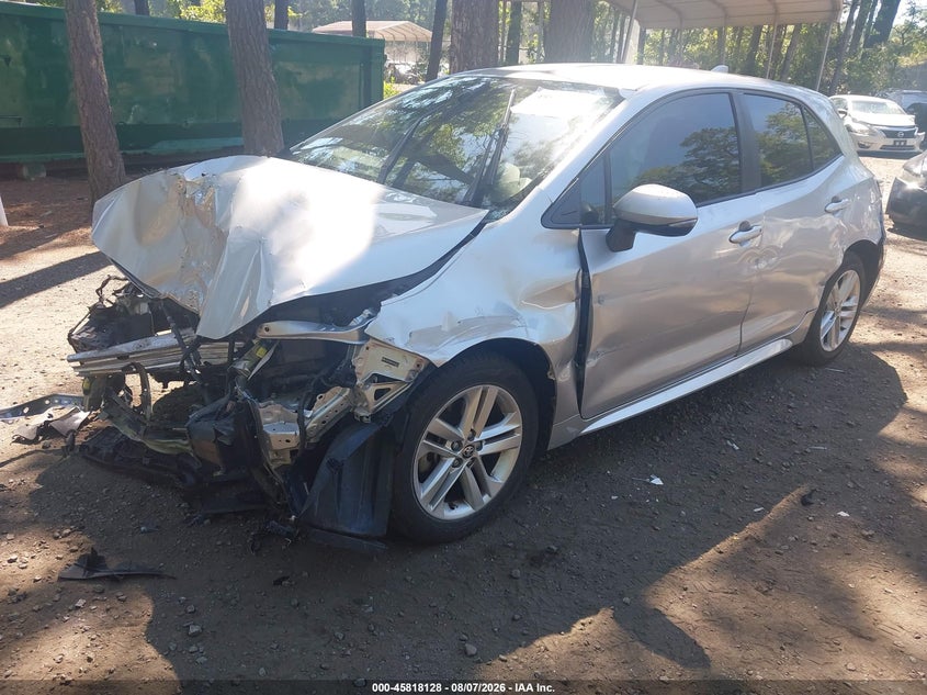 Vin: jtnk4rbe0k3039193, lot: 46317009, toyota corolla se 20192