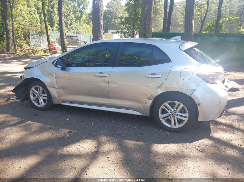 Vin: jtnk4rbe0k3039193, lot: 46317009, toyota corolla se 20193