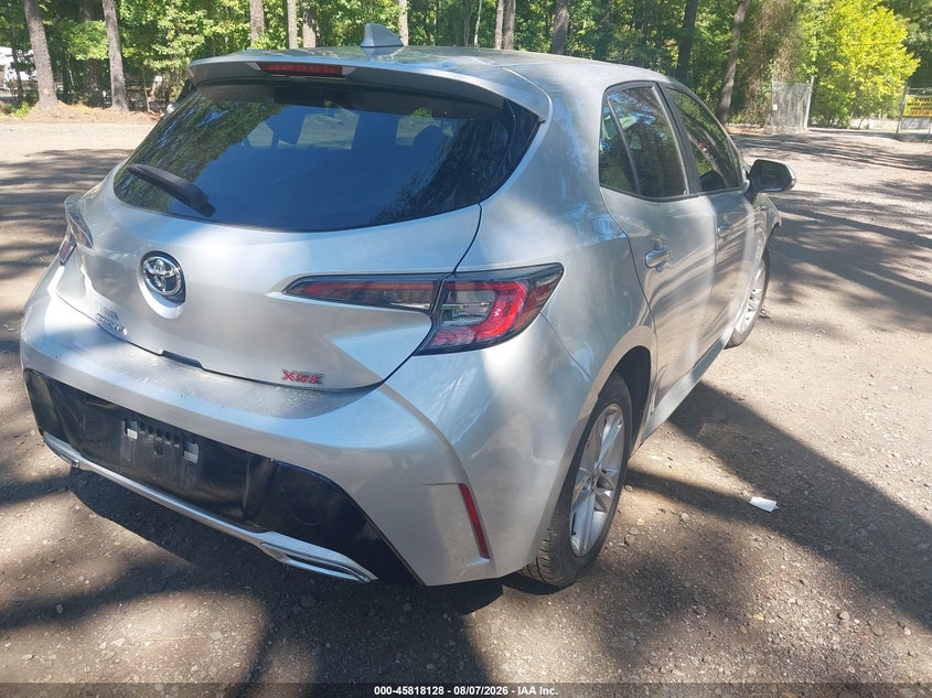 Vin: jtnk4rbe0k3039193, lot: 46317009, toyota corolla se 20194