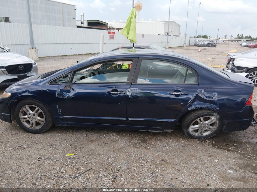 2011 HONDA CIVIC SEDAN 1.8L I-4 VVT, 140HP