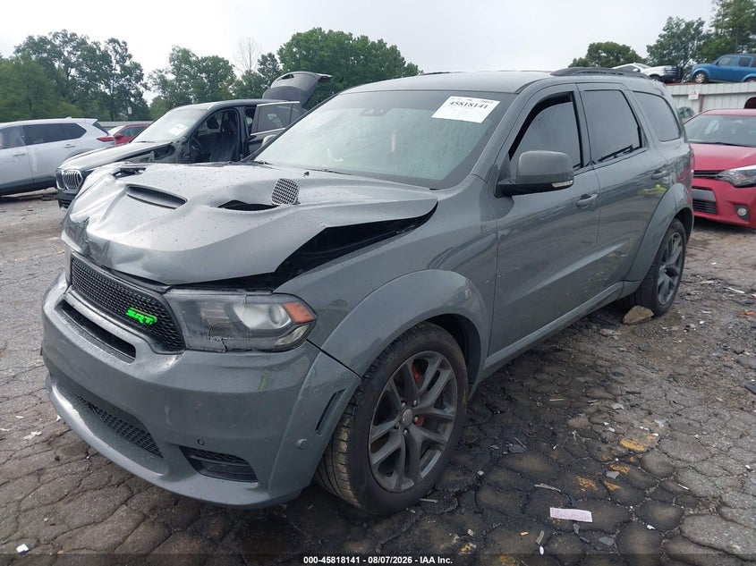 Vin: 1c4sdjgj4lc411907, lot: 46317022, dodge durango srt awd 20202