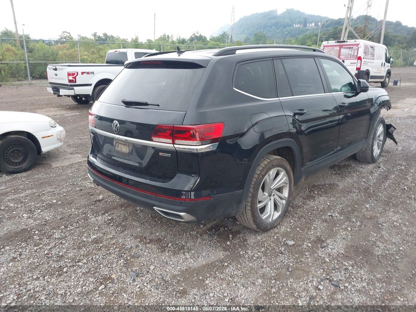 Vin: 1v2hr2caxmc591854, lot: 46317026, volkswagen atlas 3.6l v6 se w/technology 20214