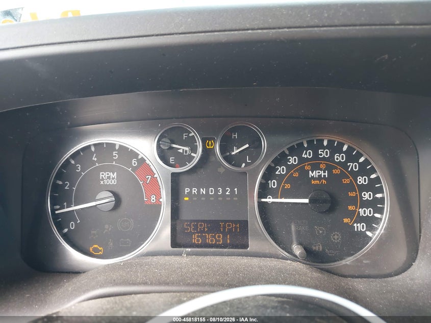 HUMMER H3 SUV 2009 VIN 5GTEN13E098115211