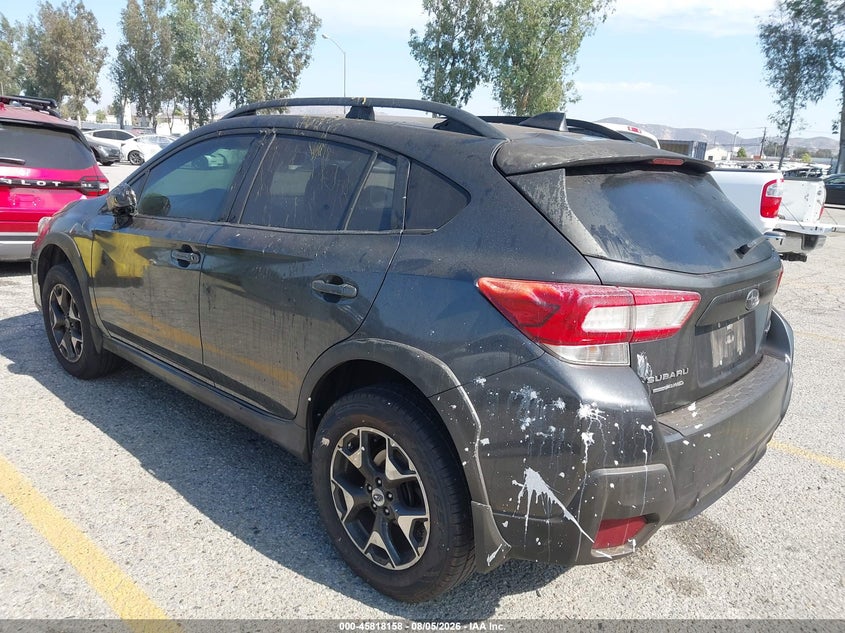 Vin: jf2gtabc3jh333493, lot: 46317039, subaru crosstrek 2.0i premium 20183