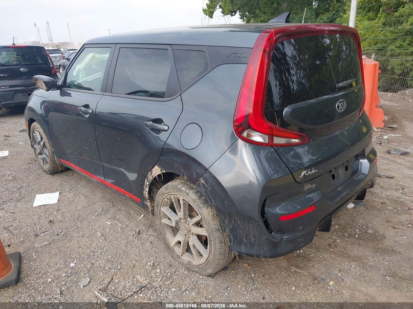 Vin: kndj63au9l7021740, lot: 46317047, kia soul gt-line 20203