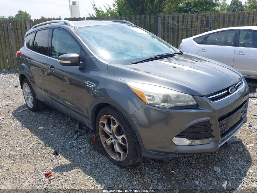 Vin: 1fmcu0j96fub69242, lot: 46317048, ford escape titanium 20151