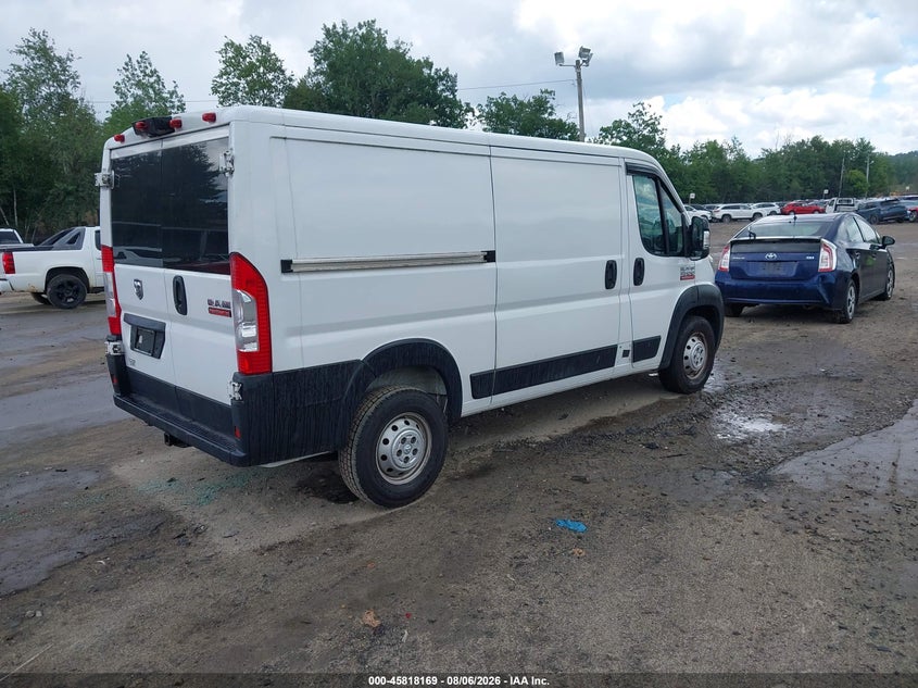 Vin: 3c6trvag7le107786, lot: 46317050, ram promaster 1500 low roof 136 wb 20204