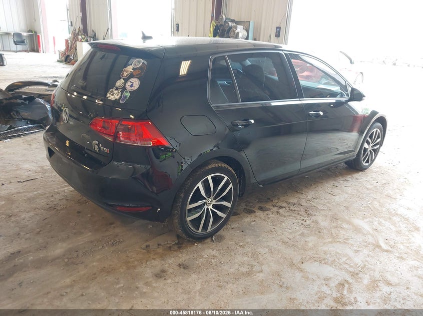 2016 VOLKSWAGEN GOLF auction photo 4