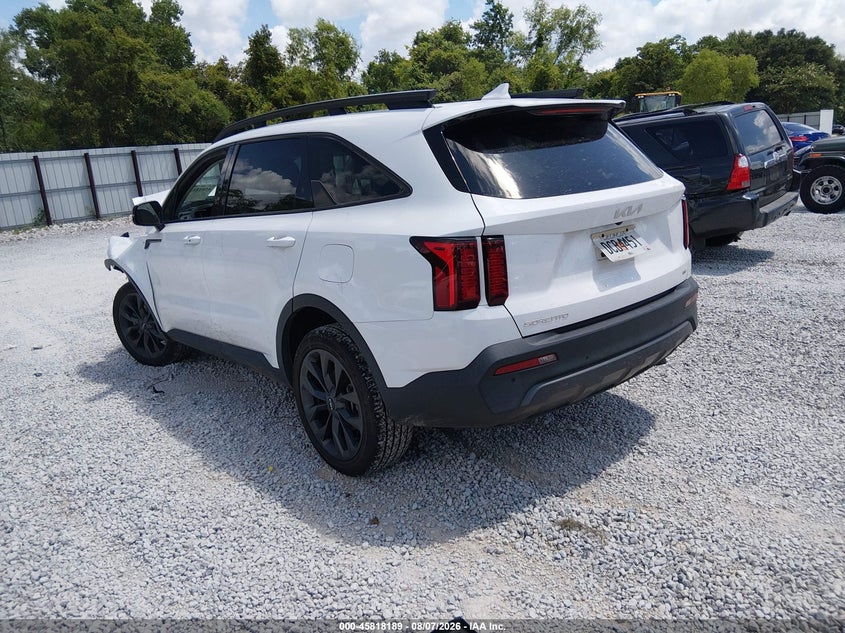 Vin: 5xyrhdlf1pg201353, lot: 46317070, kia sorento x-line ex 20233