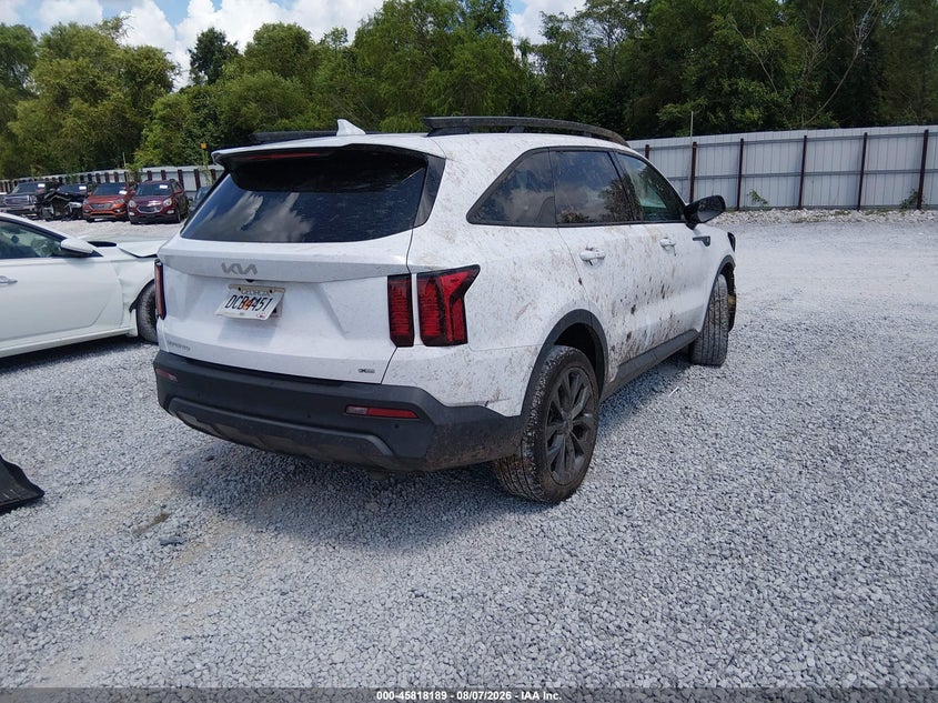 Vin: 5xyrhdlf1pg201353, lot: 46317070, kia sorento x-line ex 20234