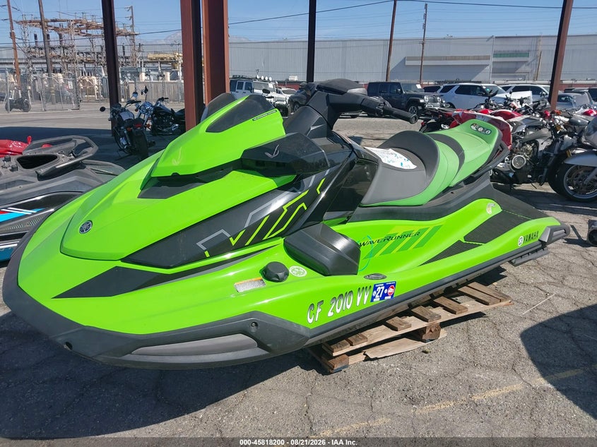 2021 YAMAHA VX auction photo 2
