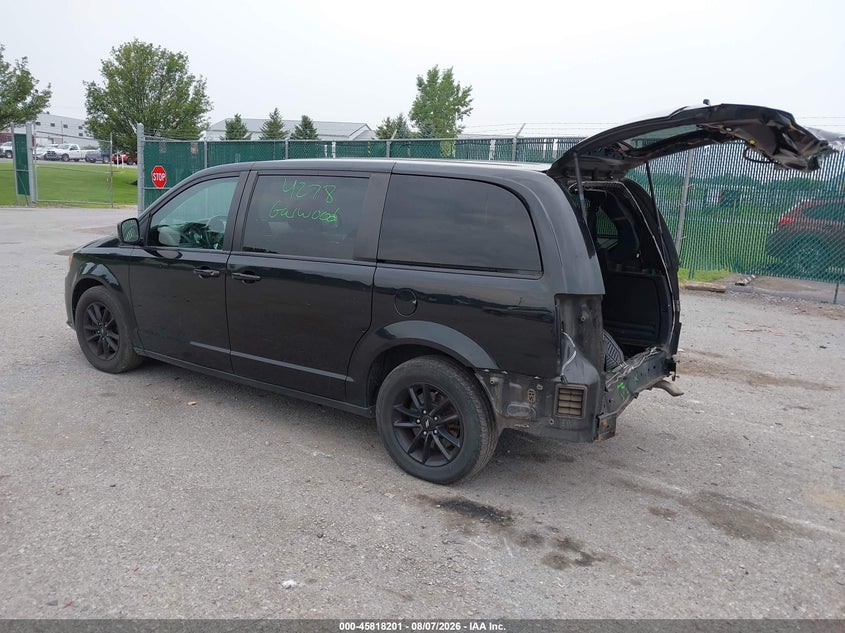 Vin: 2c4rdgeg2kr747280, lot: 46317082, dodge grand caravan gt 20193