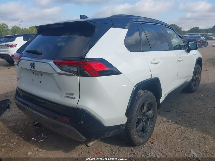 Vin: jtme6rfv1md513171, lot: 46317087, toyota rav4 hybrid xse 20214