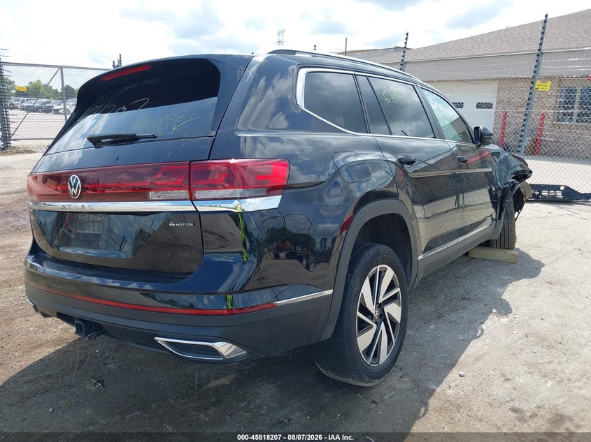 Vin: 1v2br2caxsc545007, lot: 46317088, volkswagen atlas 2.0t sel 20254