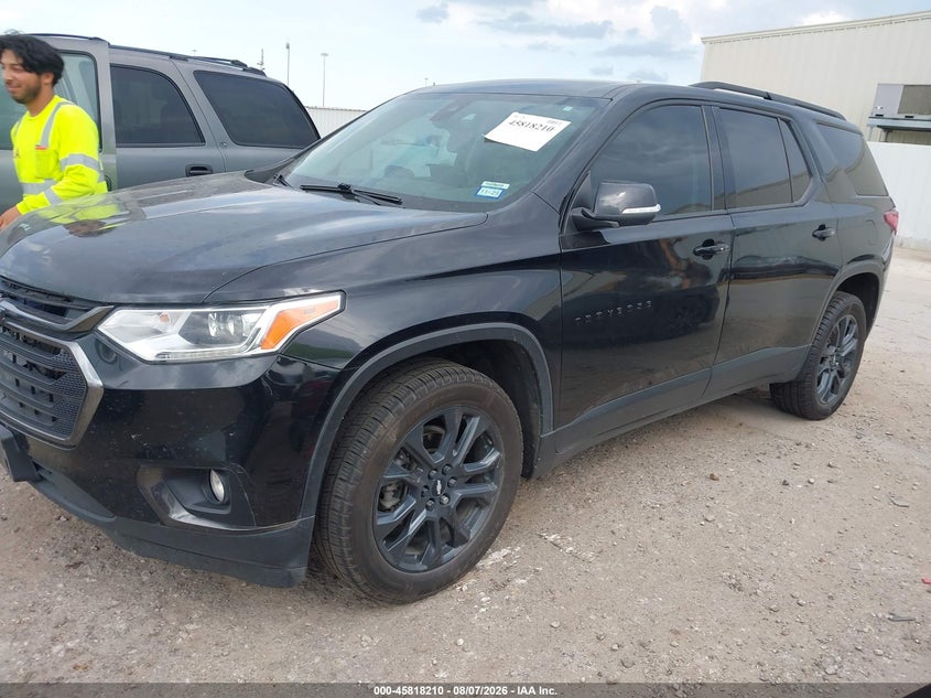 Vin: 1gnerjkw9mj128859, lot: 46317091, chevrolet traverse fwd rs 20212
