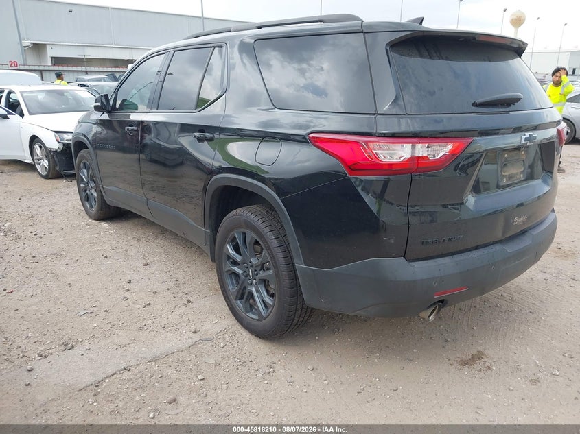 Vin: 1gnerjkw9mj128859, lot: 46317091, chevrolet traverse fwd rs 20213