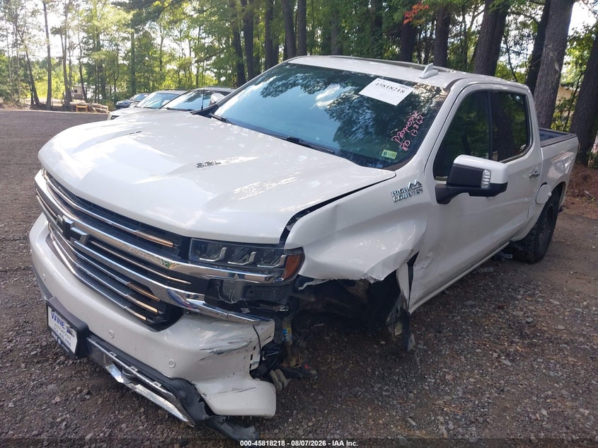 Vin: 3gcuyhel5kg160711, lot: 46317099, chevrolet silverado 1500 high country 20192