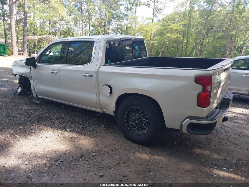 Vin: 3gcuyhel5kg160711, lot: 46317099, chevrolet silverado 1500 high country 20193