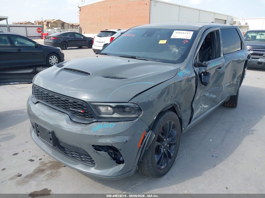Vin: 1c4rdhdgxnc159034, lot: 46317100, dodge durango gt plus rwd 20222