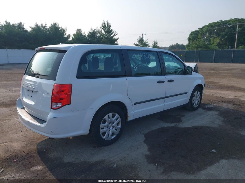 Vin: 2c4rdgbg2er366263, lot: 46317113, dodge grand caravan american value pkg 20144