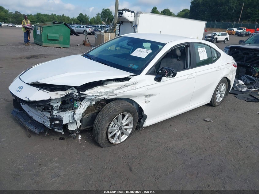 Vin: 4t1daack4su009292, lot: 46317119, toyota camry le 20252