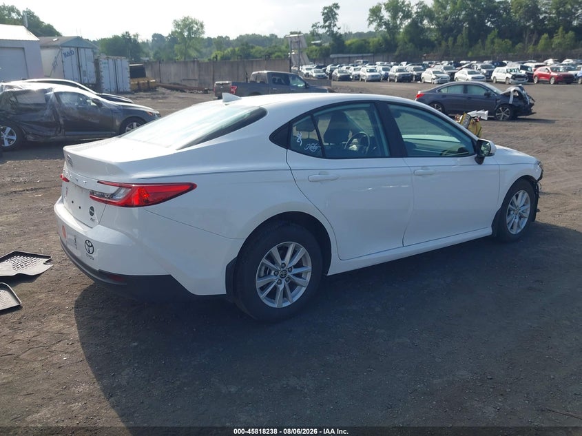 Vin: 4t1daack4su009292, lot: 46317119, toyota camry le 20254
