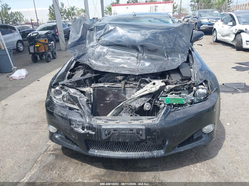 LEXUS IS 250C 2013 VIN JTHFF2C28D2527570