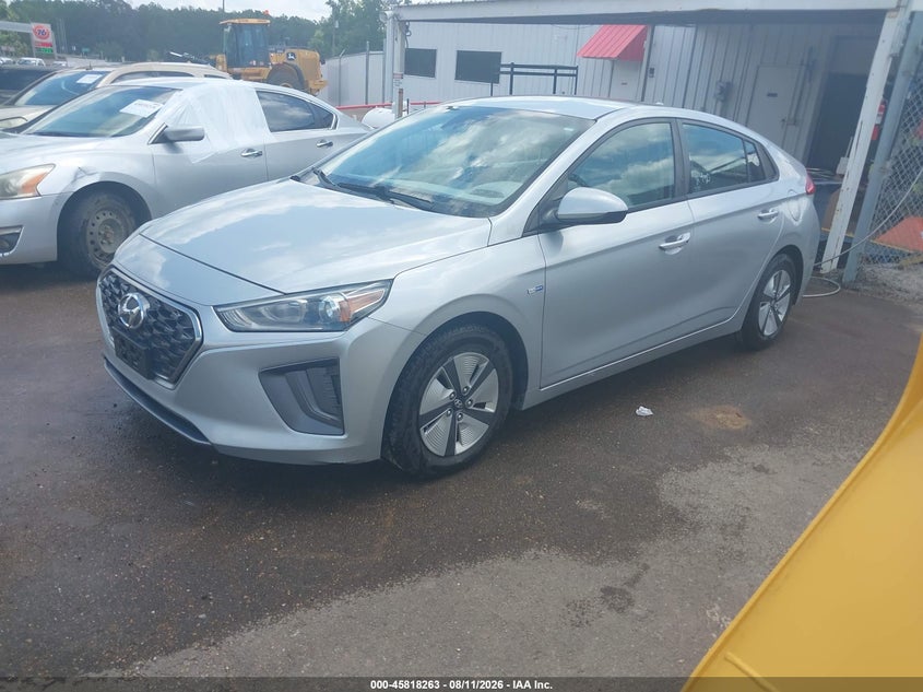 Vin: kmhc65lc6lu232111, lot: 46317144, hyundai ioniq hybrid blue 20202