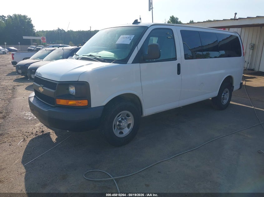Vin: 1gnwgefg5g1315010, lot: 46317145, chevrolet express 2500 ls 20162