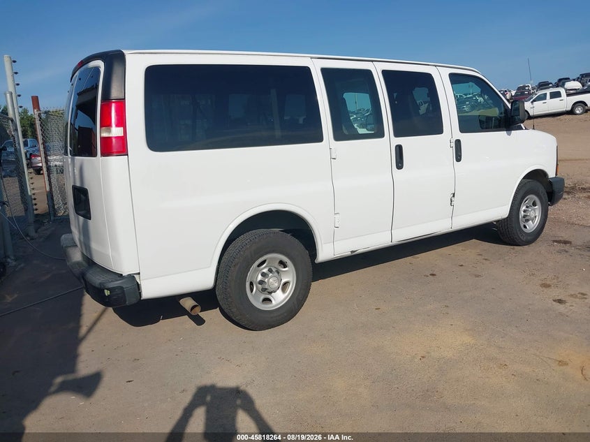 CHEVROLET EXPRESS 2500 2016 VIN 1GNWGEFG5G1315010