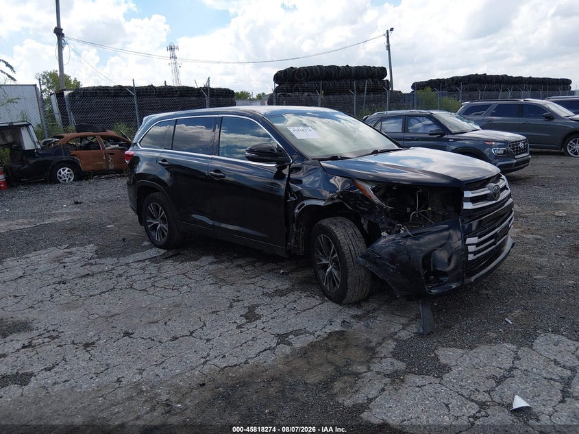 Vin: 5tdbzrfh2hs471690, lot: 46317155, toyota highlander le 2017 img_1