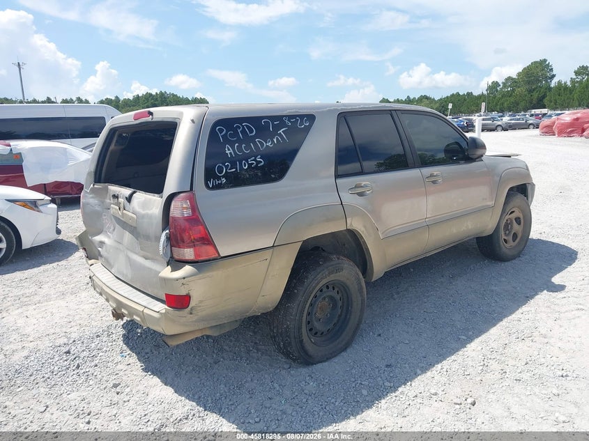 2004 TOYOTA 4RUNNER auction photo 4