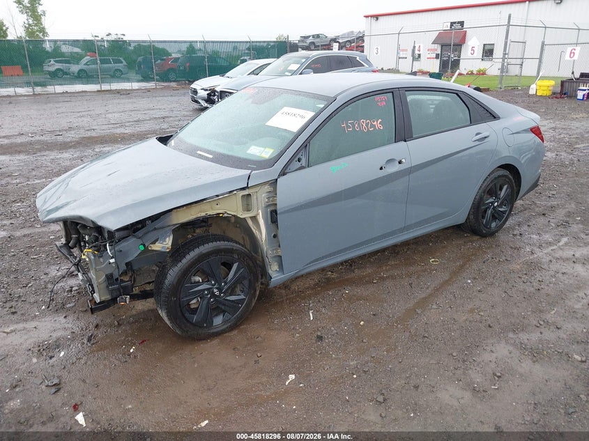 Vin: kmhls4ag3nu314215, lot: 46317177, hyundai elantra sel 20222