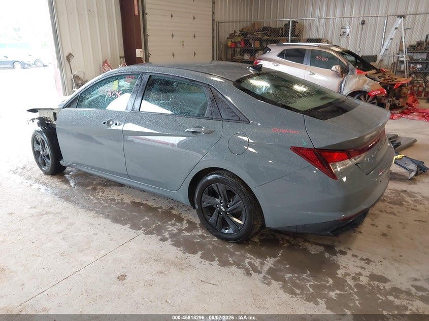 Vin: kmhls4ag3nu314215, lot: 46317177, hyundai elantra sel 20223