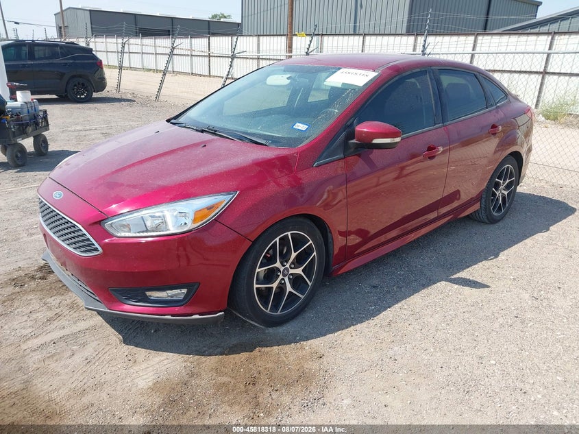 Vin: 1fadp3f23gl297268, lot: 46317199, ford focus se 20162