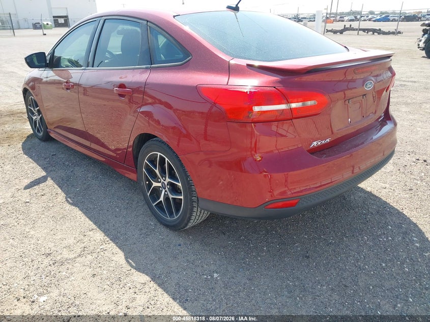 Vin: 1fadp3f23gl297268, lot: 46317199, ford focus se 20163