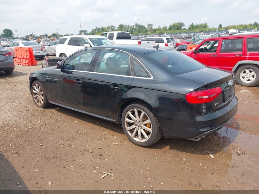 2014 AUDI A4 auction photo 3