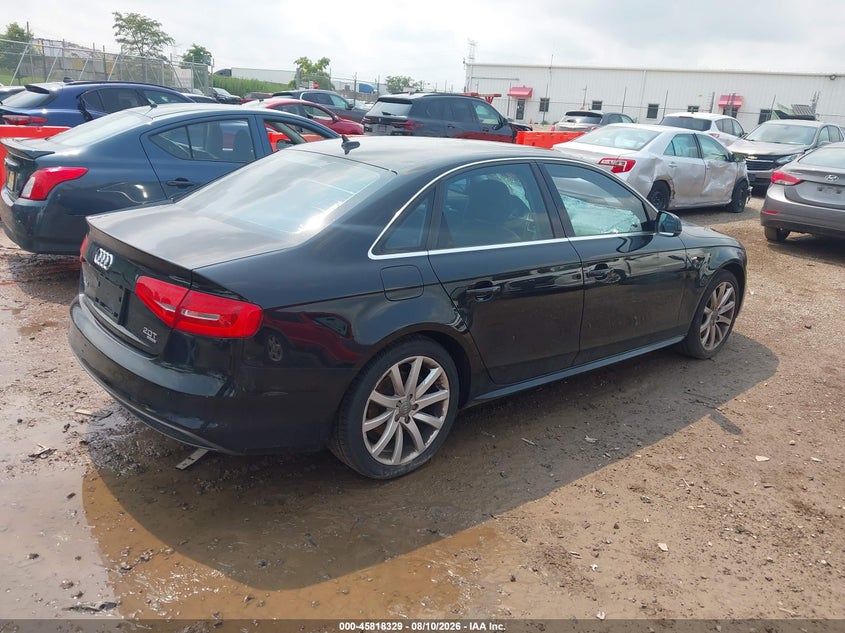 2014 AUDI A4 auction photo 4