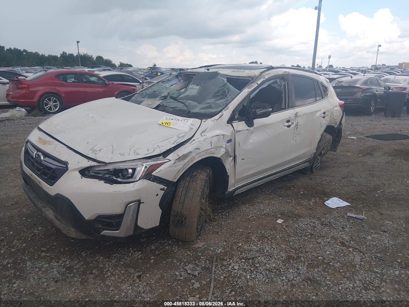 Vin: jf2gtdncxnh261372, lot: 46317214, subaru crosstrek hybrid 20222