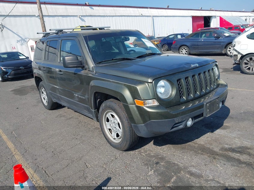 Vin: 1c4njpba7gd527375, lot: 46317219, jeep patriot sport 2016 img_1
